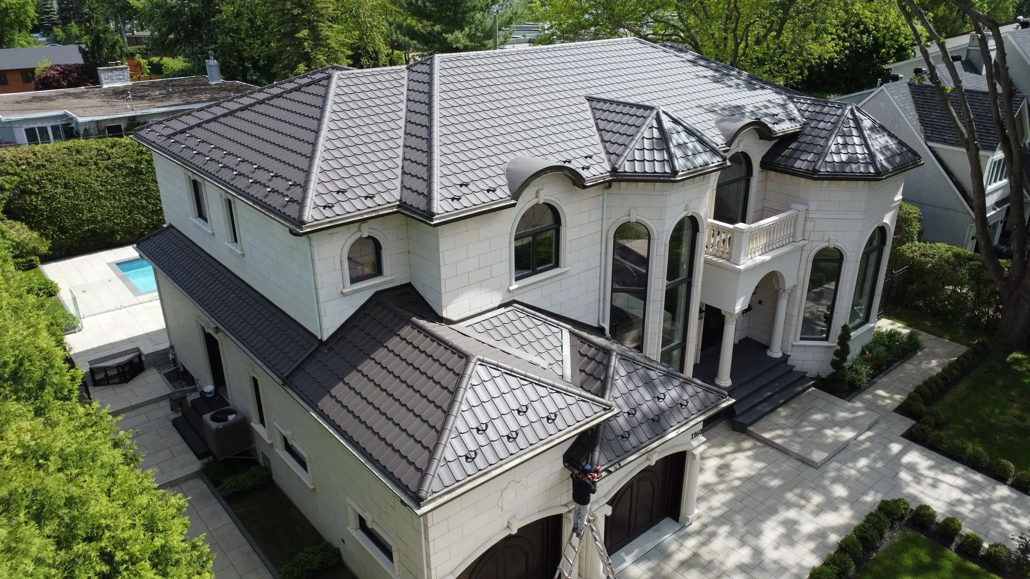 Metal roof project